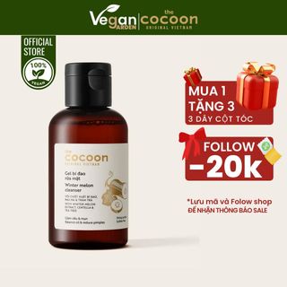 Gel bí đao rửa mặt Cocoon 140ml loại bỏ mụn ẩn bụi bẩn bả nhờn làm sạch lỗ chân lông