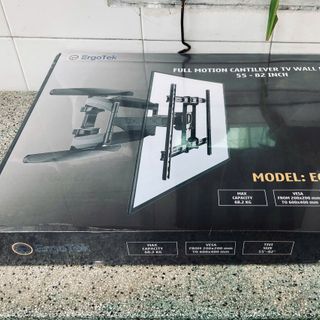 Giá treo tivi XOAY đa năng siêu mỏng ErgoTek E68/E87 ( 55" - 82" ) - Tải trọng 68.2kg