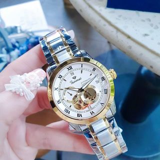 ĐỒNG HỒ NAM CHÍNH HÃNG FUNMEI CƠ TỰ ĐỘNG TRÒN FULLBOX TEM HÃNG
