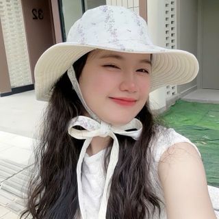 Mũ bucket, nón bucket rộng vành HOA NHI , dây nơ Phong Cách Hàn Quốc Form Unisex phù hợp đi chơi, dạo phố, du lịch nè