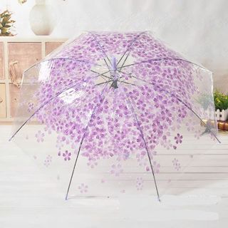 Dù Trong Suốt Hoa Anh Đào