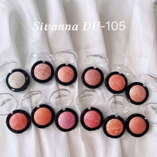 Phấn má hồng Ánh Nhũ SivannaFantastic  Blusher