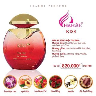 Nước hoa charme kiss