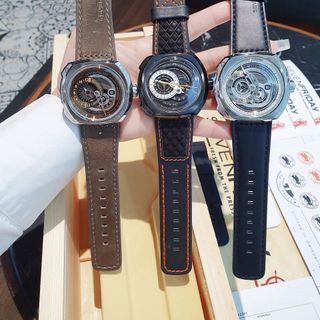 ĐỒNG HỒ NAM THỂ THAO SIÊU CẤP SEVEN PRIDAY MÁY AUTOMATIC BA VÒNG TẶNG KÈM DÂY FULLBOX