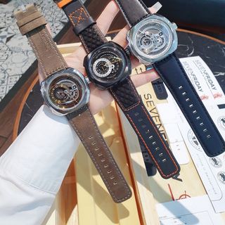 ĐỒNG HỒ NAM THỂ THAO SIÊU CẤP SEVEN PRIDAY MÁY AUTOMATIC BA VÒNG TẶNG KÈM DÂY FULLBOX