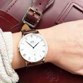 ĐỒNG HỒ NAM NỮ CAO CẤP DANIEL W DAPPER DÂY DA FULLBOX TEM