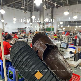 Dép cá sấu số 8