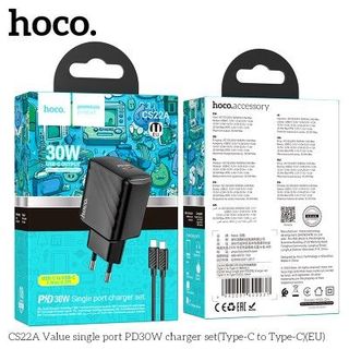 Bộ sạc 30w HOCO CS22A typeC ra iphone giá sỉ