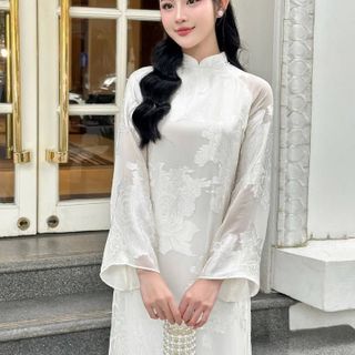 Sỉ buôn áo dài nữ cao cấp - fb xưởng may áo dài hoàng mai