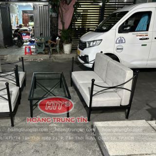 Sofa sắt nệm theo yêu cầu giá sỉ
