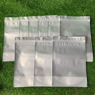 (1kg/size) Túi zip đáy đứng Mặt Bạc Mặt Trong đựng trái cây sấy túi zip nhỏ 18x26cm