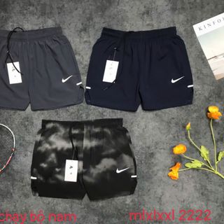 Quần chạy bộ nam 2 lớp Size: M.L.XL.XXL Ri: 2222 Tách nửa ri được
