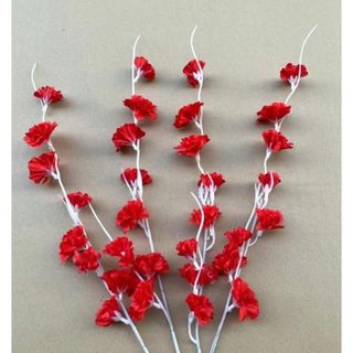 Lẻ 1 Nhánh Đào Râu Dài 45cm , Trang Trí Tết , Trang Trí Oản , Tháp Bánh , Nước Ngọt