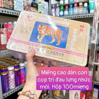 Miếng Cao Dán Con Cọp Hàng Nội Địa Trung