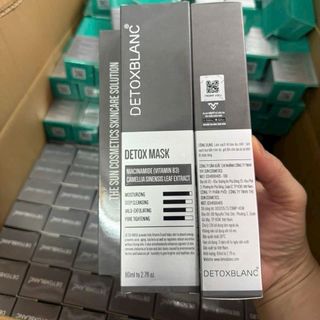 Detox max Mặt nạ thải độc