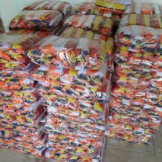 Cờ Dây Phật Giáo , Cờ Phật Đản ,Loại 10m gồm 20 lá cờ , Chất Liệu Vải Phi Bóng Chịu Được Nắng Mưa Ngoài Trời