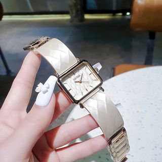 ĐỒNG HỒ NỮ THỜI TRANG GUEZ MẶT VUÔNG DÂY NHỰA