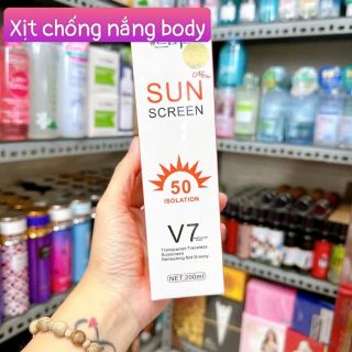Xịt Chống Nắng Hàng Nội Địa Trung