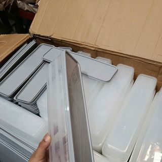 Hộp Nhựa Dài Đựng Thực Phẩm Đa Năng kèm nắp đậy , Hộp Bảo Quản Hoa Quả, Rau Củ, Thức Ăn, Mì Ý, Đồ Khô Có Nắp Chống Ẩm Mốc - Hộp nhựa dài có nắp giá sỉ