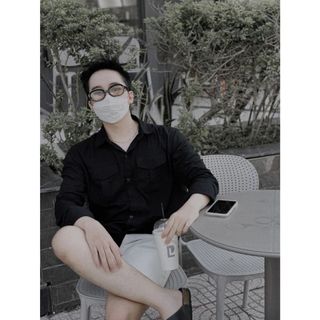 Áo sơ mi nam TUTO5 Menswear SMD03 - sơ mi dài tay phối túi ngực chất đũi Linen thoáng mát, phong cách Hàn Quốc trẻ trung
