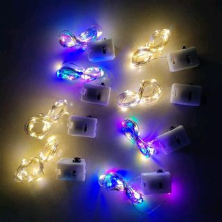 Dây đèn led 1m/2m trang trí 3 chế độ điều chỉnh ánh sáng.