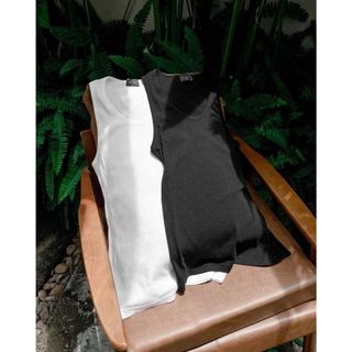 Áo thun tanktop nam TUTO5 Menswear AT08 - áo phông ba lỗ cổ vuông basic cotton gân cao cấp mát mẻ, trẻ trung, nam tính
