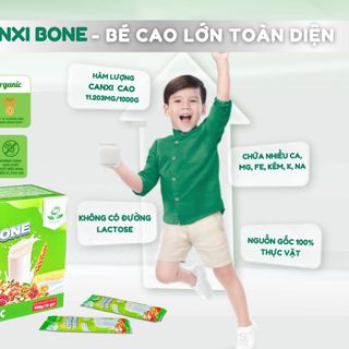 SỮA HẠT CANXI BONE – SỮA HẠT BỔ SUNG CANXI THUẦN CHAY TỪ HỒNG HOA ORGANIC**
