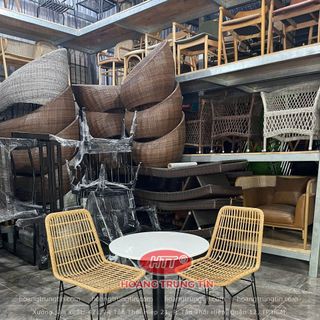 Ghế cafe mây tre nhựa cao cấp giá rẻ