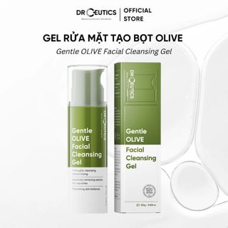 Gel Rửa Mặt Tạo Bọt Gentle OLIVE Facial Cleansing Gel Drceutics – Dịu Nhẹ, Dành Cho Mọi Loại Da 250g