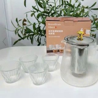 BỘ BÌNH TRÀ SỌC KÈM 6 LY JYSJ- 207