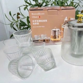 BỘ BÌNH TRÀ SỌC KÈM 6 LY JYSJ- 207