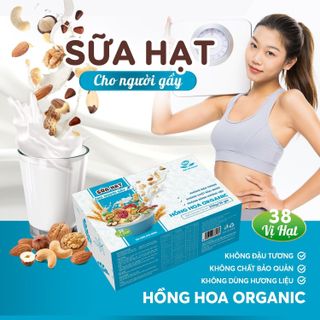 Sữa Hạt Tăng Cân Cho Người Gầy–(38 Vị Hạt)** (900g/36 gói)