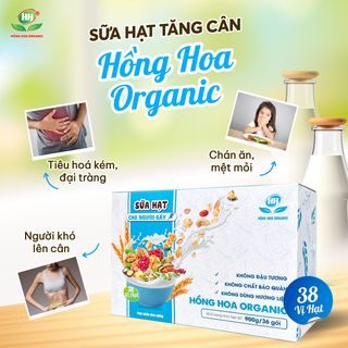 Sữa Hạt Tăng Cân Cho Người Gầy–(38 Vị Hạt)** (900g/36 gói)