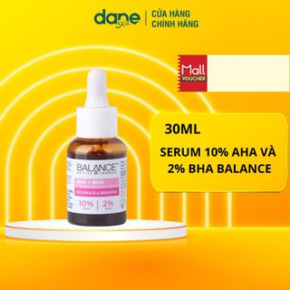 Serum Tái Tạo Và Dưỡng Trắng Da AHA 10% + BHA 2% Treatment Balance