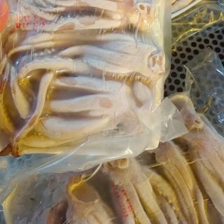 Đầu Mực Lá Đại Dương tươi ngon 1kg net 6 (giao tphcm)
