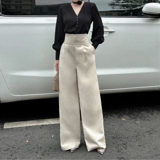 Quần Tây Nữ Lưng Cao – Hàng May Kỹ, Dáng Đẹp, Chuẩn Form Từng Đường Kim Mũi Chỉ -SNQ5