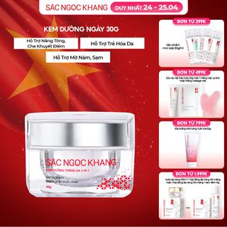 Kem Dưỡng Trắng Da Ban Ngày 5 in 1 [Hũ 30g]