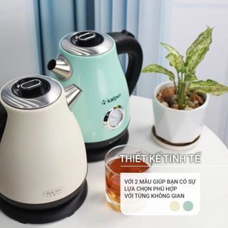 Ấm Đun Nước Siêu Tốc Kalpen KK91 1.7L – Inox 304 (Màu ngẫu nhiên)