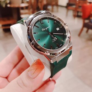 XẢ KHO LỚN ĐỒNG HỒ NAM SIÊU CẤP SALVATO F80 XANH LÁ MÁY QUARZT