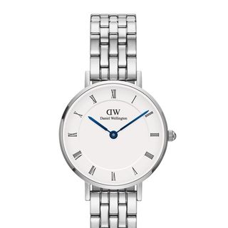 ĐỒNG HỒ NỮ CAO CẤP DANIEL W PETITE ROMAN NUMERALS DÂY THÉP MẶT TRÒN