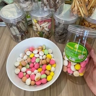 Bánh Men Bi Cốt Dừa Sữa (Thùng 45 Hủ x 190gr) Bán trực tiếp Tích điểm