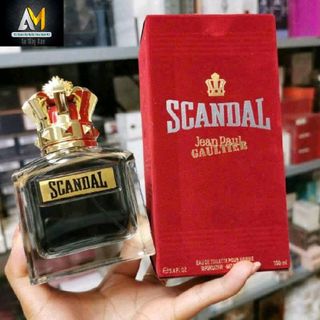 Nước hoa nam SCANDAL  hình vương miện đỏ - 100ml - Nước hoa nam tính lịch lãm