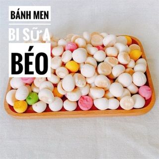 Bánh Men Bi Cốt Dừa Sữa (Thùng 140 Gói x 100gr)