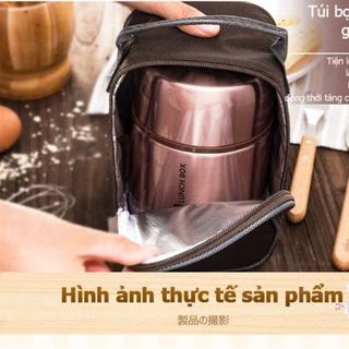 Ủ cháo inox 304 giữ nhiệt từ 12-24h, an toàn cho sức khỏe