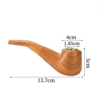 Tẩu thuốc gỗ handmade, Tẩu hút thuốc sợi bằn gỗ tự nhiên