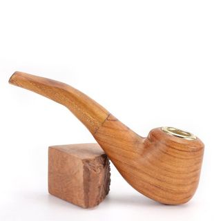 Tẩu thuốc gỗ handmade, Tẩu hút thuốc sợi bằn gỗ tự nhiên