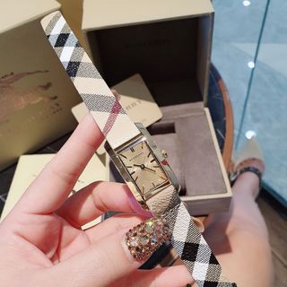 ĐỒNG HỒ NỮ THỤY SĨ BUBR DA SỌC MẶT CHỮ NHẬT KÍNH SAPHIRE