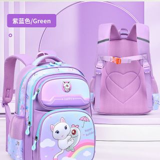 BALO TIỂU HỌC HOẠT HÌNH 3D MẪU MỚI, CHỐNG NƯỚC, BẢO VỆ CỘT SỐNG CHO BÉ WH806 - WINNIE HOUSE