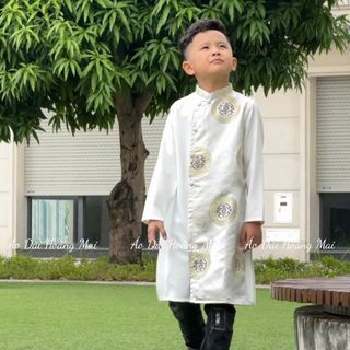 sỉ buôn áo dài gấm thượng hải đồng tiền