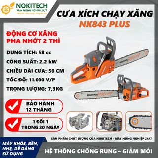 Máy Cưa Xích Nokitech NK843 PLUS [2025